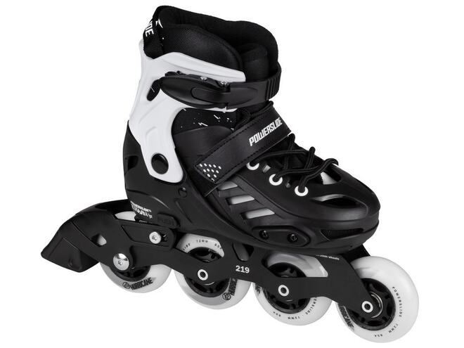 Detské kolieskové korčule Powerslide Khaan Junior SQD Black