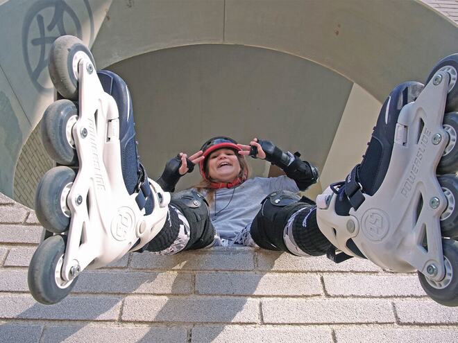 Detské kolieskové korčule Powerslide Rocket Blue