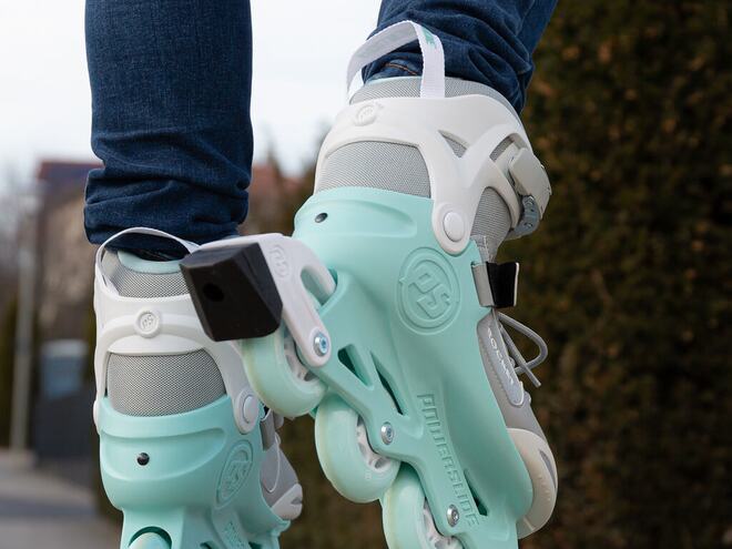 Detské kolieskové korčule Powerslide Rocket Grey