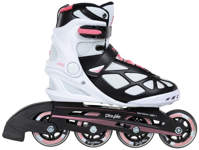 Kolečkové brusle Playlife Uno Pink 80