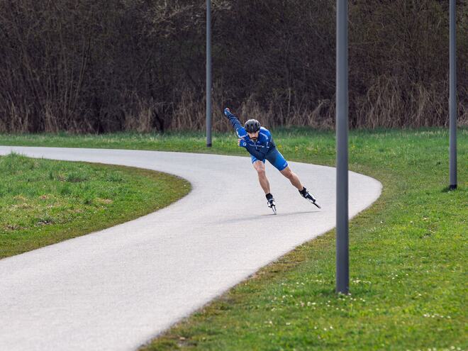 Kolečkové brusle Powerslide Arise Marathon Trinity