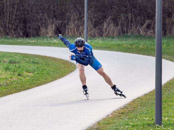 Kolečkové brusle Powerslide Arise Marathon Trinity