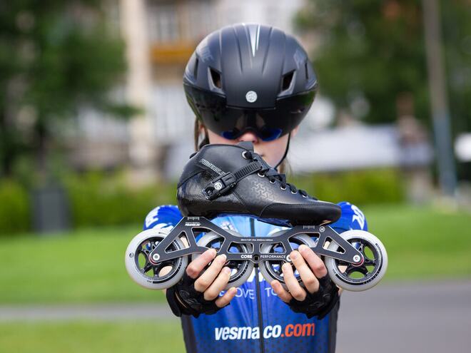 Kolieskové korčule Powerslide Core Performance Black 110