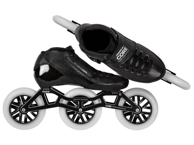 Kolieskové korčule Powerslide Core Performance Black 3x125 Wide
