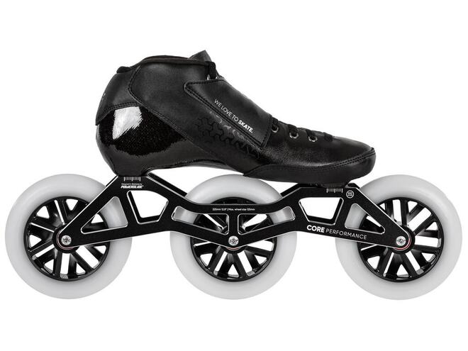 Kolieskové korčule Powerslide Core Performance Black 3x125 Wide