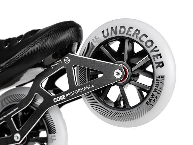 Kolieskové korčule Powerslide Core Performance Black 3x125 Wide