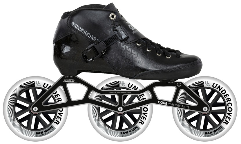 Kolieskové korčule Powerslide Core Performance Black 3x125 Wide