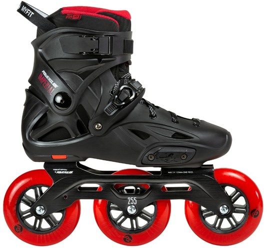 Kolečkové brusle Powerslide Imperial Black Red 110