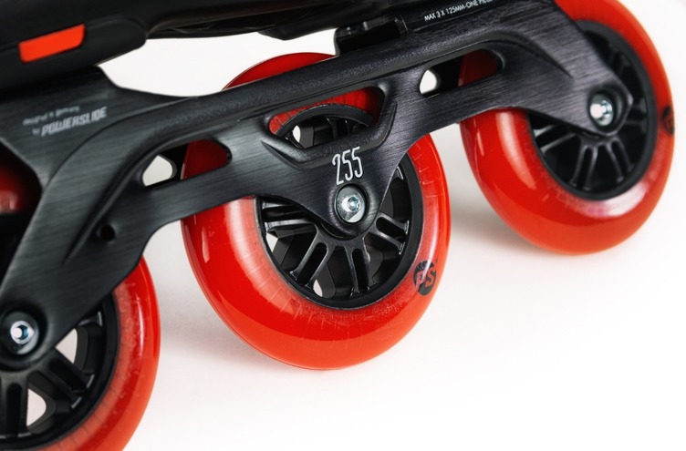 Kolečkové brusle Powerslide Imperial Black Red 110