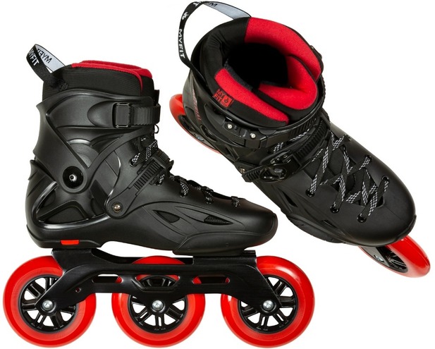 Kolečkové brusle Powerslide Imperial Black Red 110