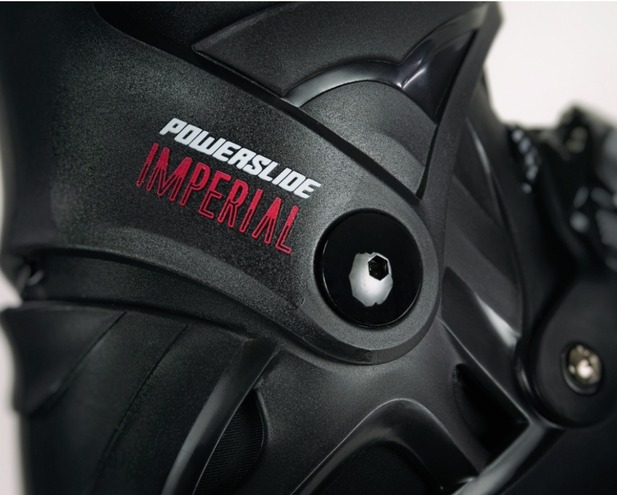 Kolečkové brusle Powerslide Imperial Black Red 110