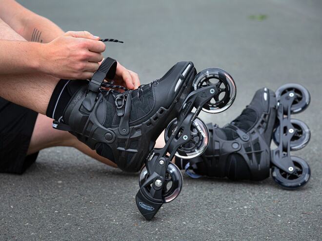 Kolieskové korčule Powerslide Phuzion Argon Black 100 Trinity