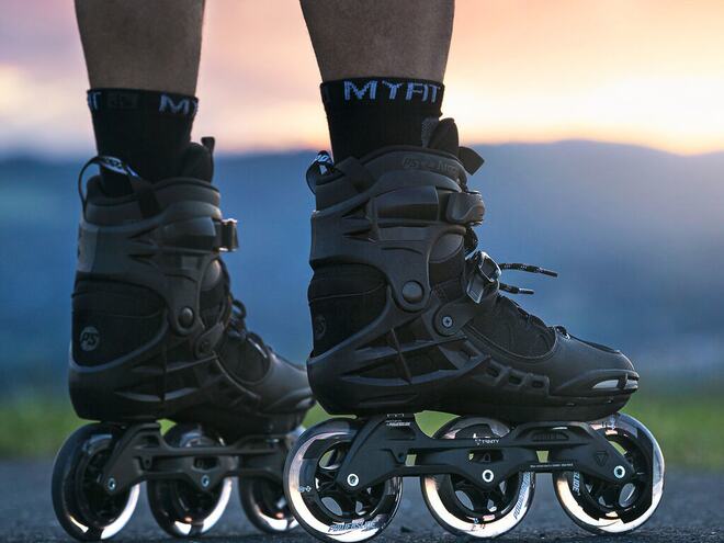 Kolieskové korčule Powerslide Phuzion Argon Black 100 Trinity