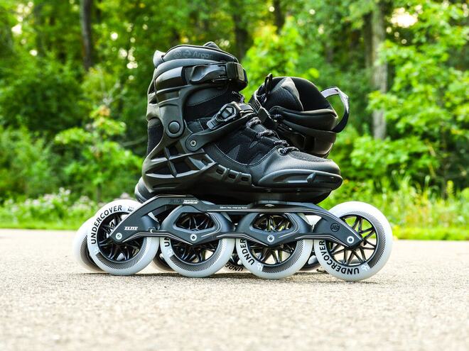 Kolečkové brusle Powerslide Phuzion Argon Road black 110 Trinity