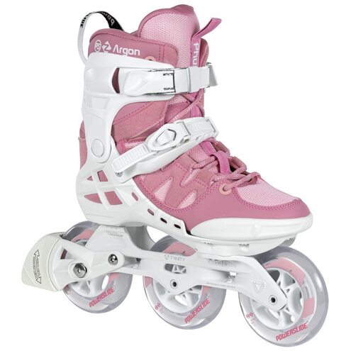 Inline skates Powerslide Phuzion Argon Rose 100 Trinity