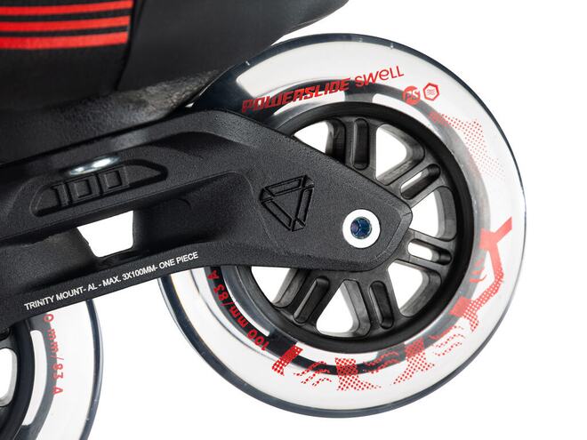 Kolečkové brusle Powerslide Swell Black 100 Trinity