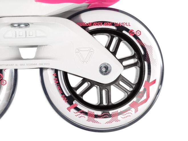 Inline skates Powerslide Swell Electric Pink 100 Trinity