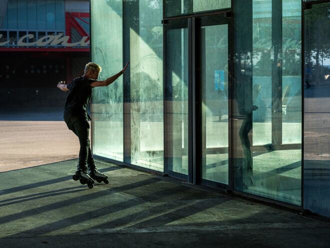 Kolieskové korčule Powerslide Tau 90 Trinity