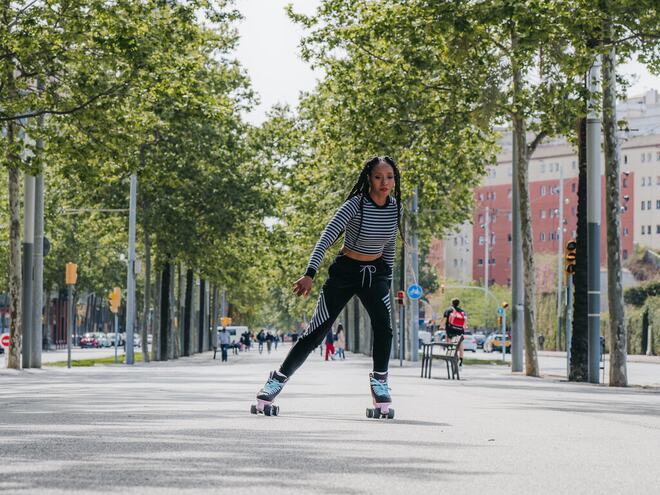 Inline skates Chaya Quad Melrose Black Pink