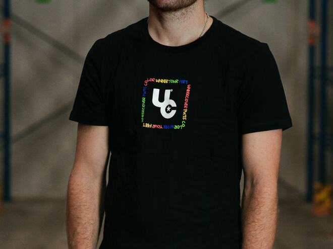 T-shirt Undercover CI Slogan Tee