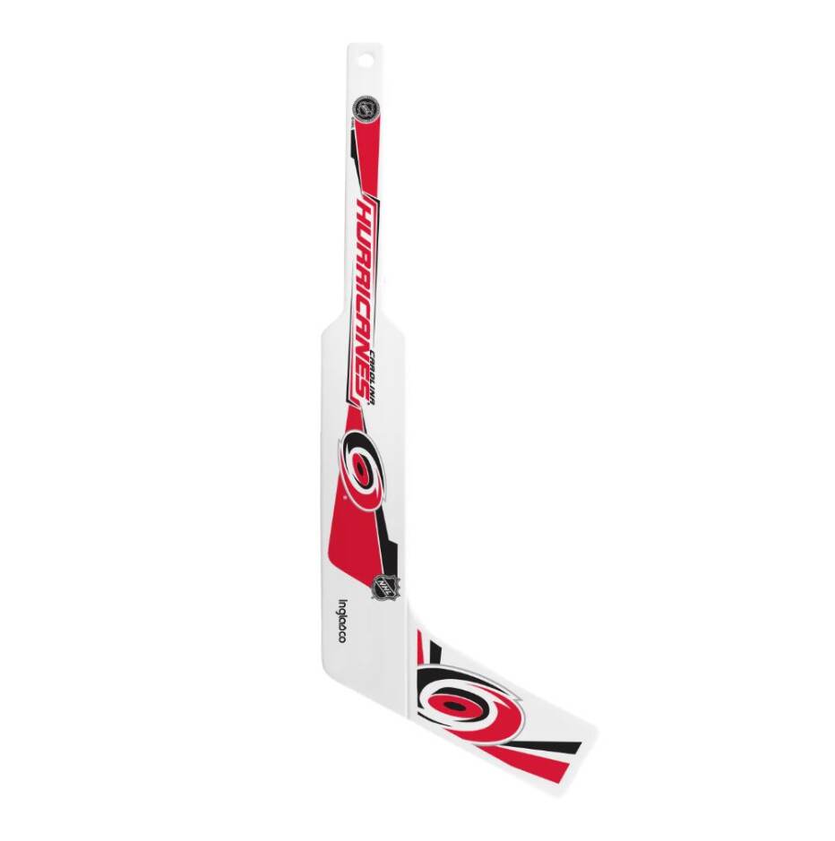 InGlasCo Brankářská mini hokejka NHL, Carolina Hurricanes