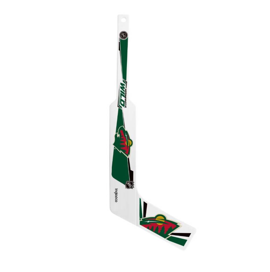 InGlasCo Brankářská mini hokejka NHL, Minnesota Wild