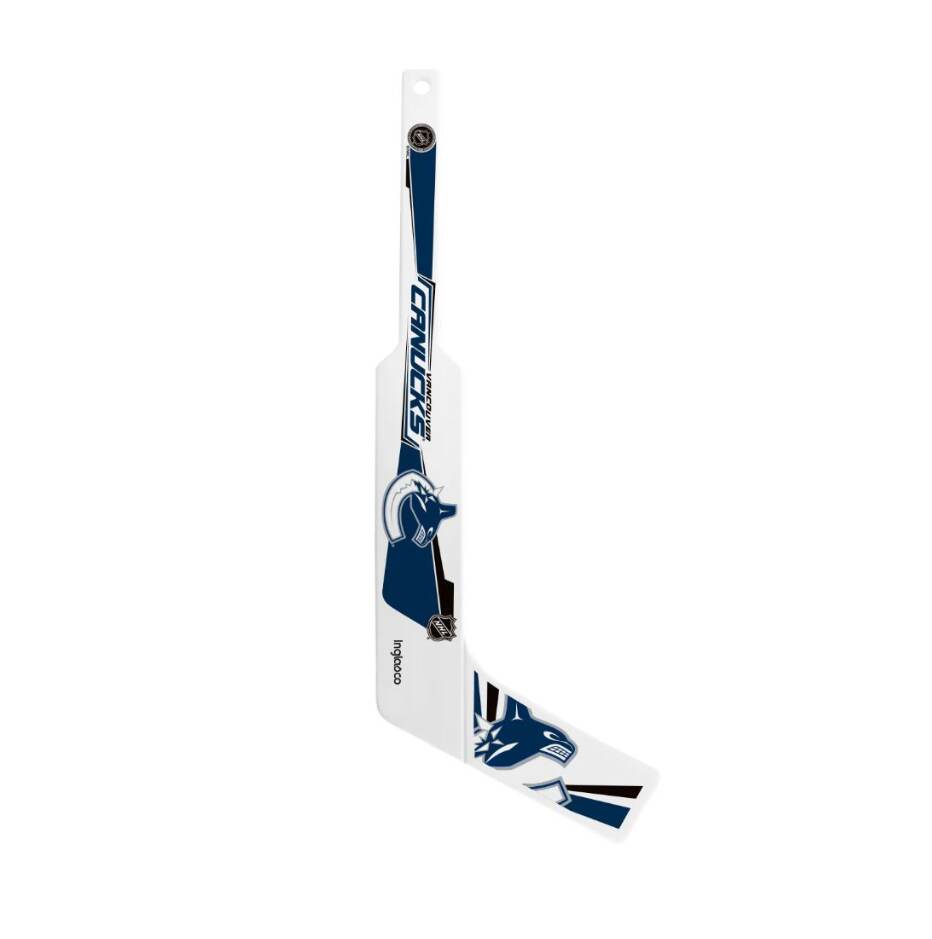 InGlasCo Brankářská mini hokejka NHL, Vancouver Canucks