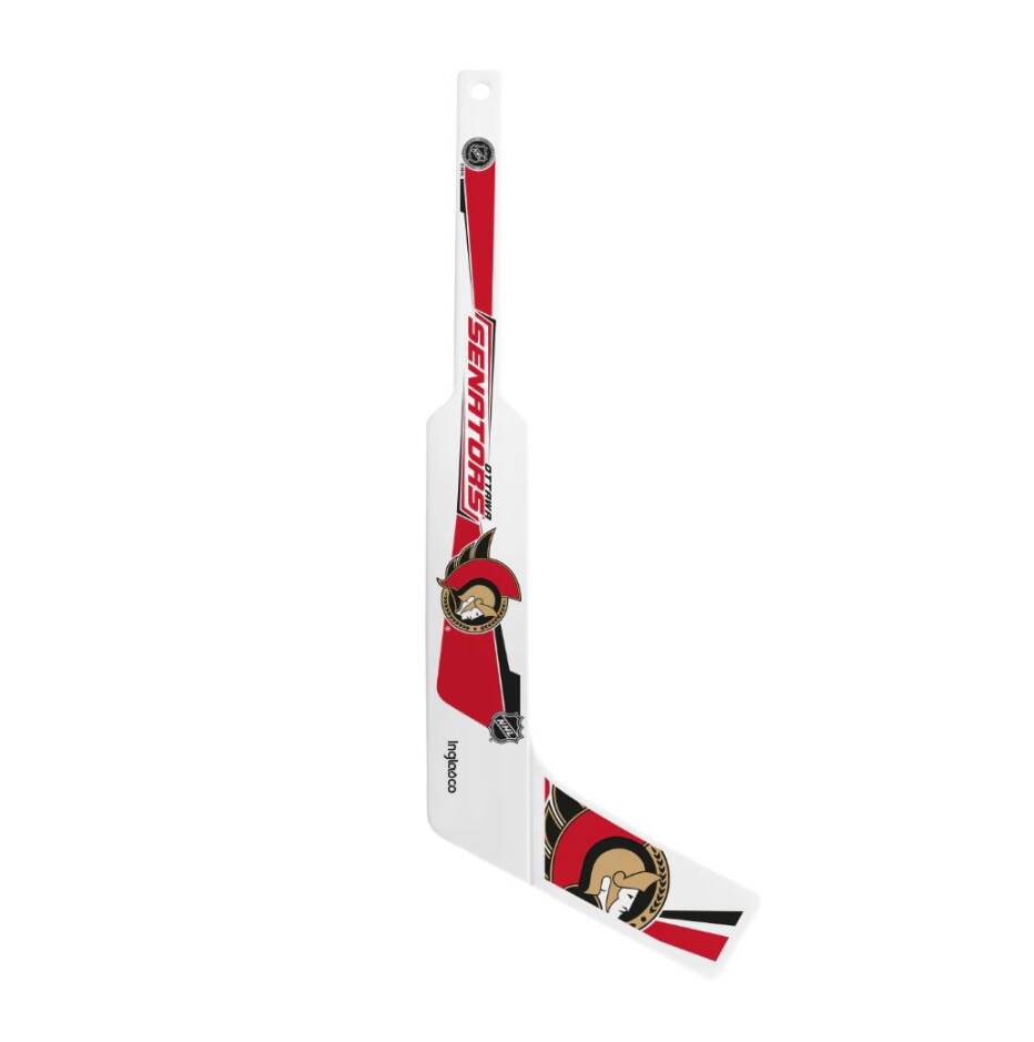 InGlasCo Brankářská mini hokejka NHL, Ottawa Senators