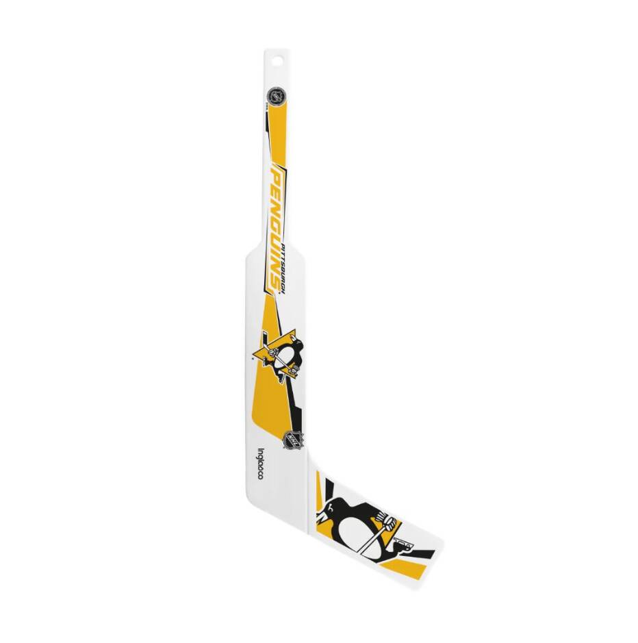 InGlasCo Brankářská mini hokejka NHL, Pittsburgh Penguins