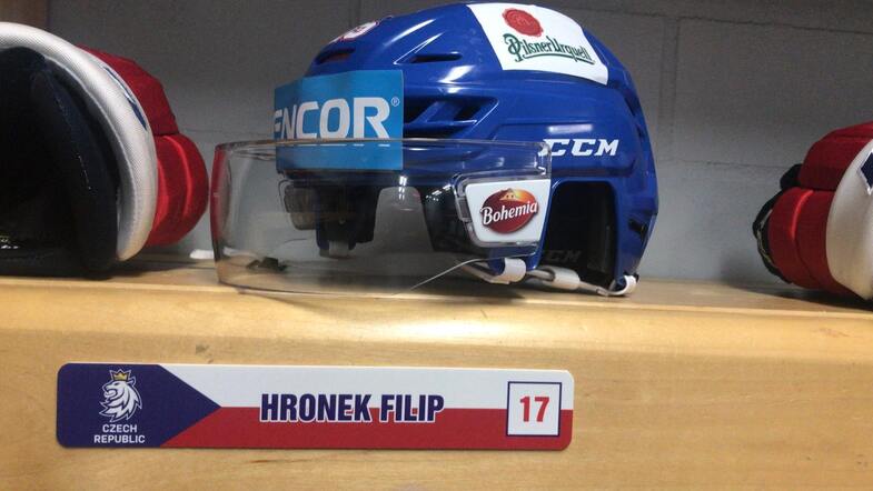 Visor Hejduk EVO in the Czech national team