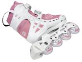Inline skates Powerslide Phuzion Argon Rose 80 Trinity