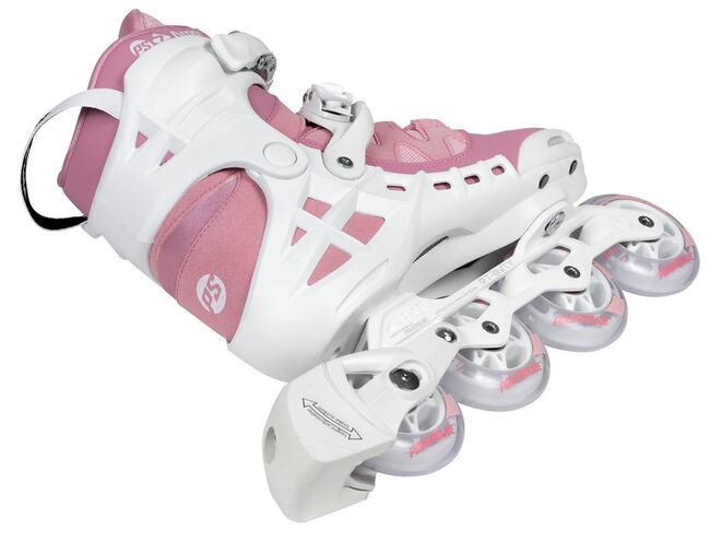 Inline skates Powerslide Phuzion Argon Rose 80 Trinity
