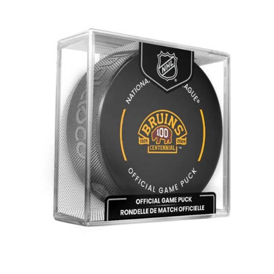 InGlasCo Fanouškovský puk NHL Game Anniversary (1ks), Boston Bruins