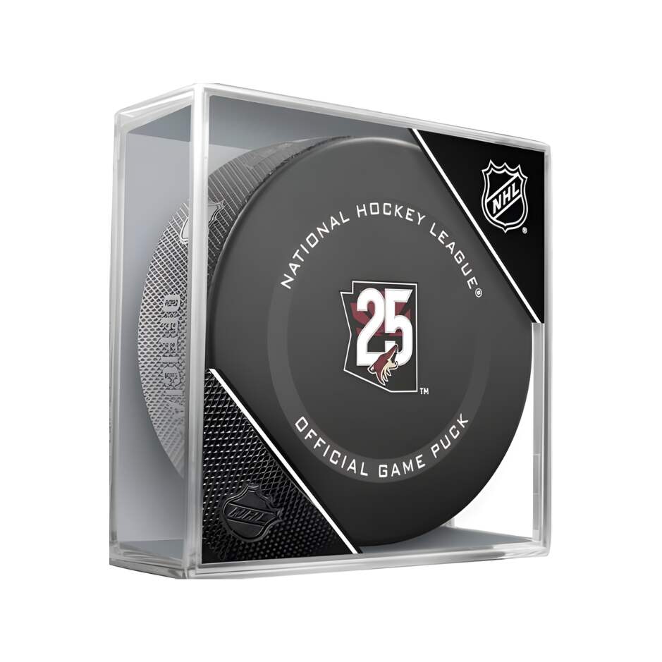 InGlasCo Fanouškovský puk NHL Game Anniversary (1ks), Arizona Coyotes