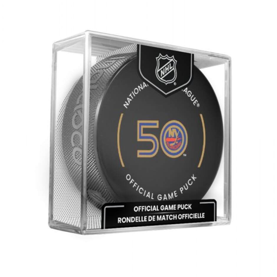 InGlasCo Fanouškovský puk NHL Game Anniversary (1ks), New York Islanders