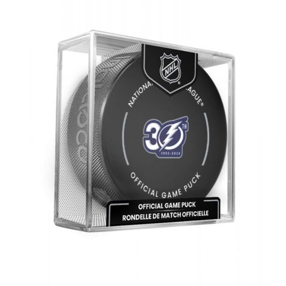 InGlasCo Fanouškovský puk NHL Game Anniversary (1ks), Tampa Bay Lightning