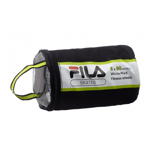 Kolieska Fila Wheels Set White/Red (6ks)