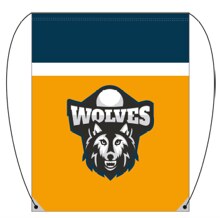 Sportovní vak universální - vlastní motiv