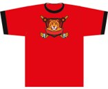 Triko tréninkové s krátkým rukávem - vlastní motiv