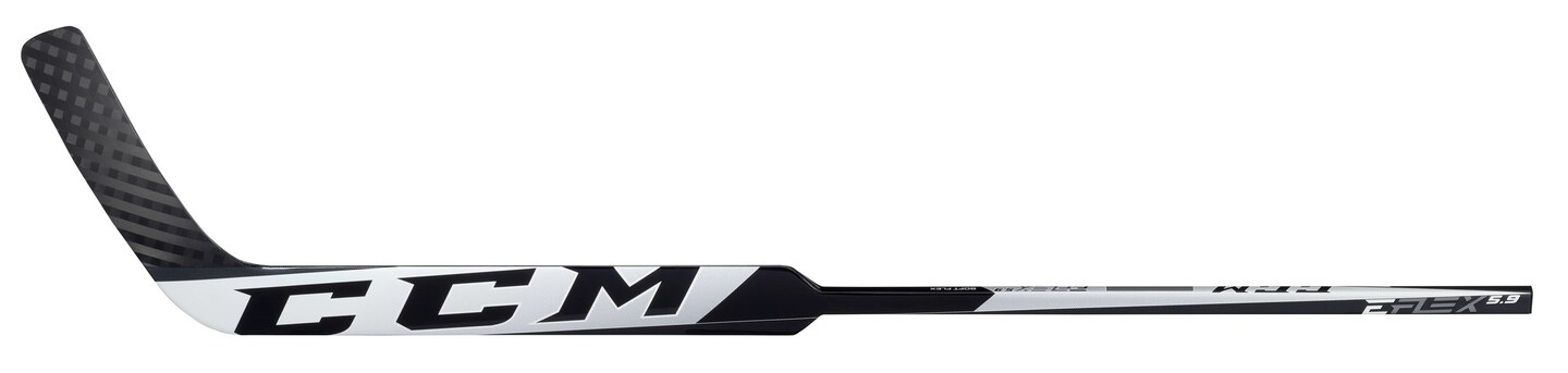 CCM Brankářská hokejka CCM Eflex 5.9 SR, bílá-černá, Senior, 26", R, P4