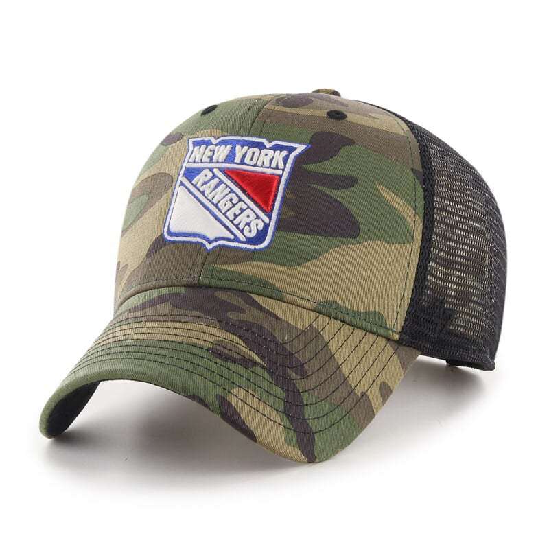 47' Brand Kšiltovka NHL 47 Brand MVP Branson Camo, Senior, New York Rangers