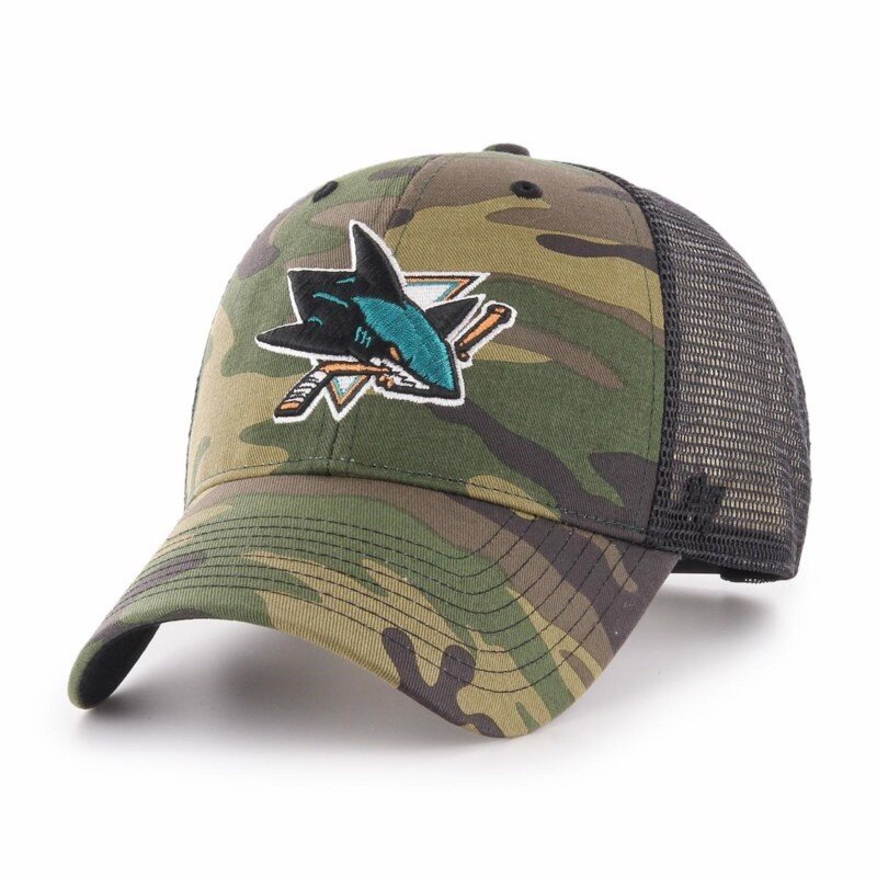 47' Brand Kšiltovka NHL 47 Brand MVP Branson Camo, Senior, San Jose Sharks