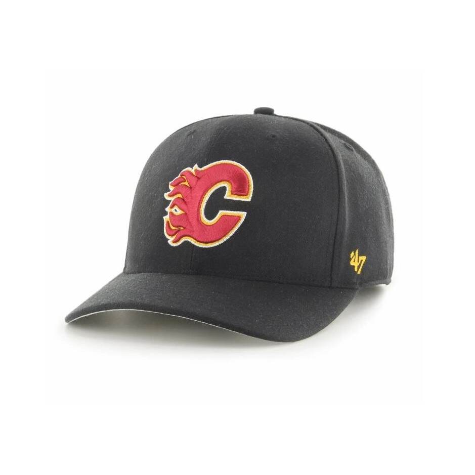 47' Brand Kšiltovka NHL 47 Brand MVP DP Wool Cold Zone, Senior, Calgary Flames