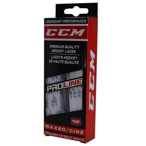 Laces CCM Proline waxed 305cm