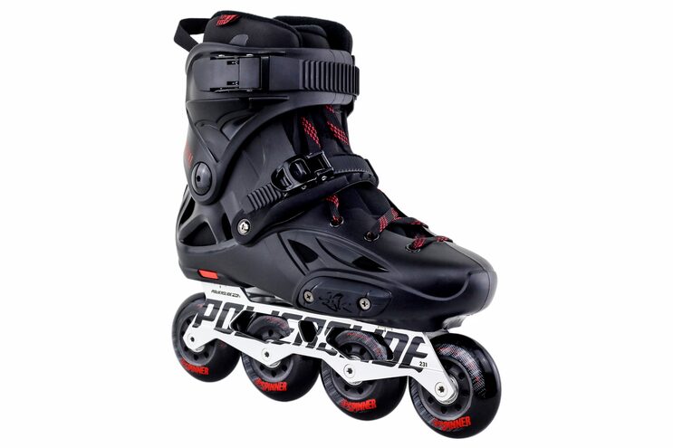 Kolieskové korčule Powerslide Imperial Black Red 110