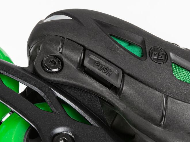 Children's roller skates Powerslide Phuzion Universe 4W Green