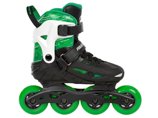 Children's roller skates Powerslide Phuzion Universe 4W Green