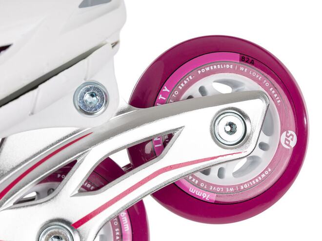 Children's roller skates Powerslide Phuzion Universe 4W Pink