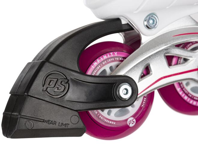 Children's roller skates Powerslide Phuzion Universe 4W Pink