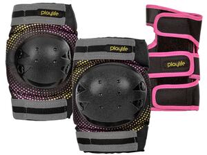 Chrániče Playlife Joker Yellow Glow (sada)